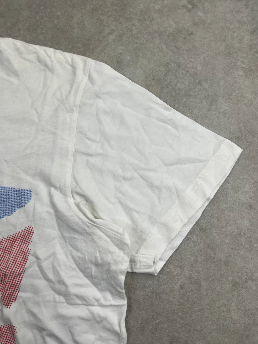 Marc Jacobs White Union Jack Logo T-Shirt fZjlibZD 7