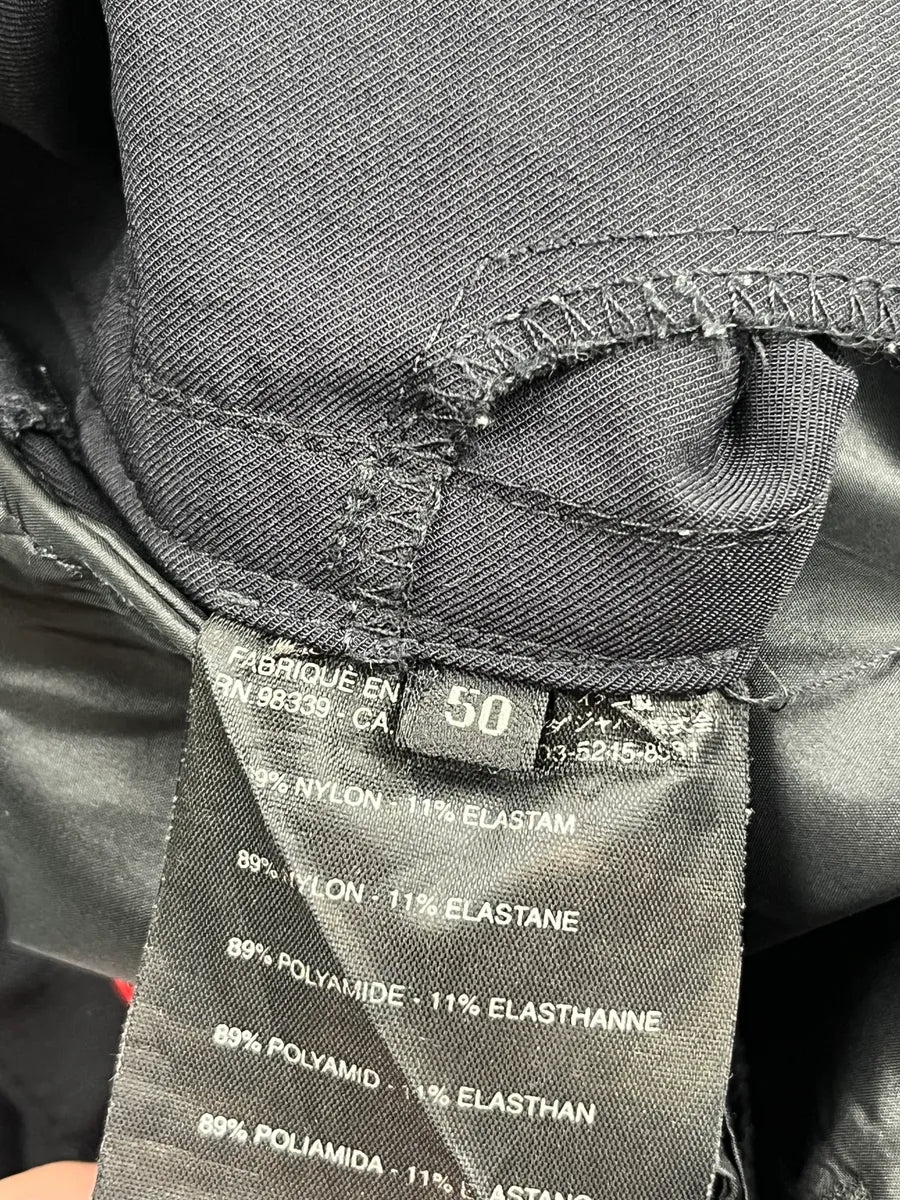 2000s Prada Dark Navy Nylon Technical Pants OqeSzHMS 8