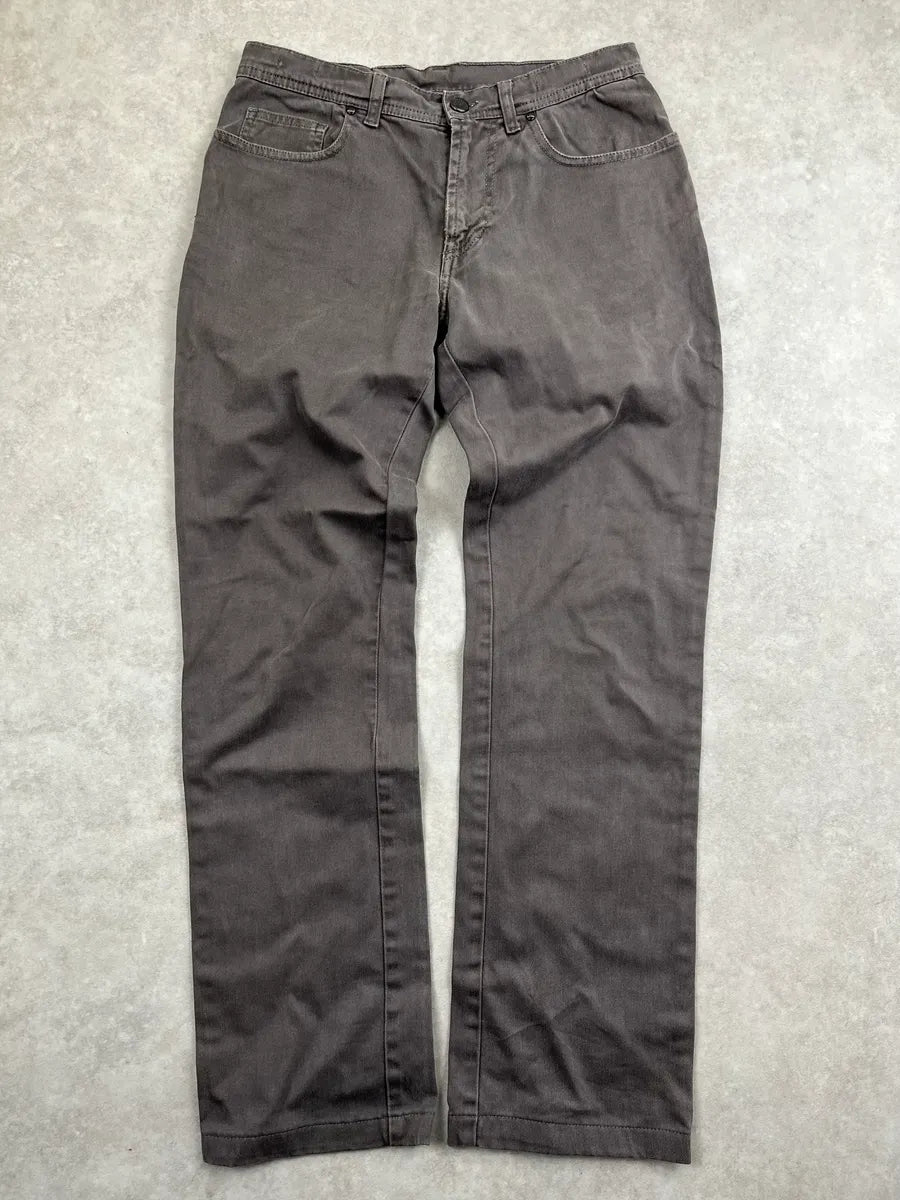 AW2011 Versace Grey Denim Medusa Hardware Jeans QUlGOKgJ 0