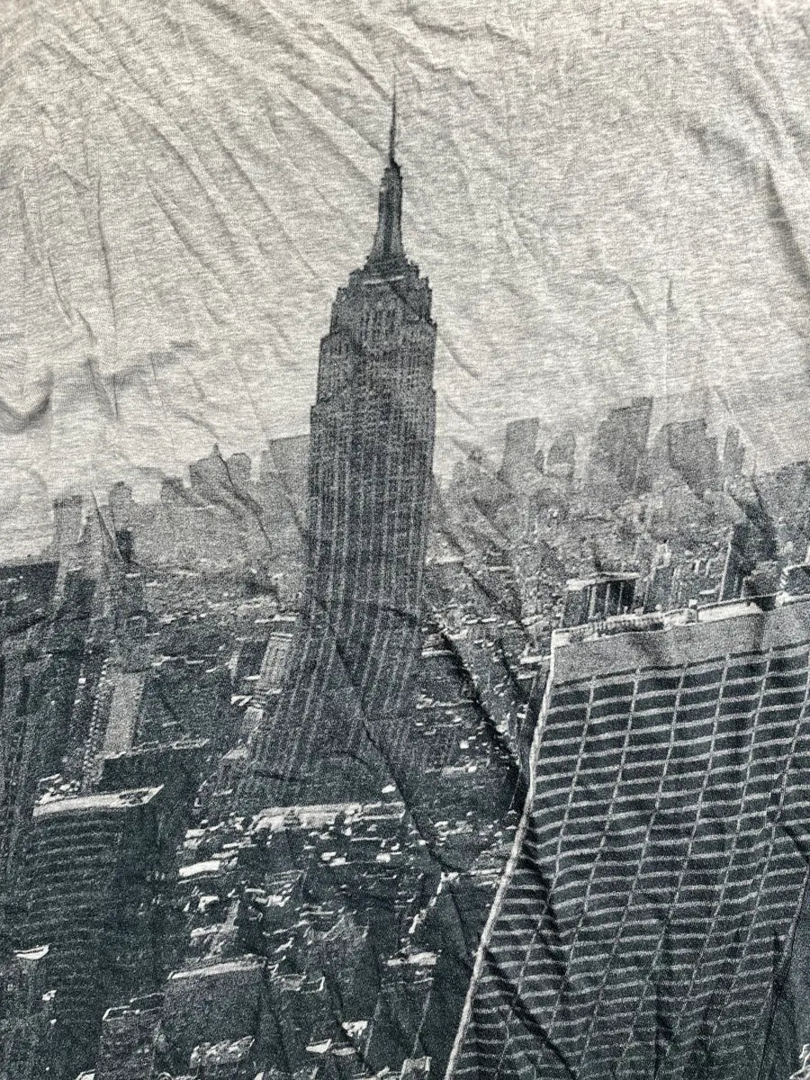 AW2011 Dolce & Gabbana Grey Coca-Cola Empire State Graphic T-Shirt SfRTABWy 8