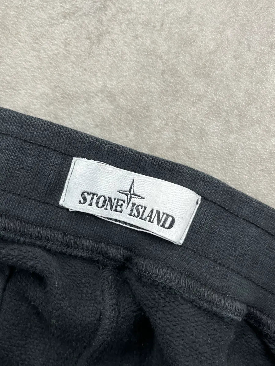 Stone Island Black Compass Patch Cargo Jogger Pants KUkesoZk 9