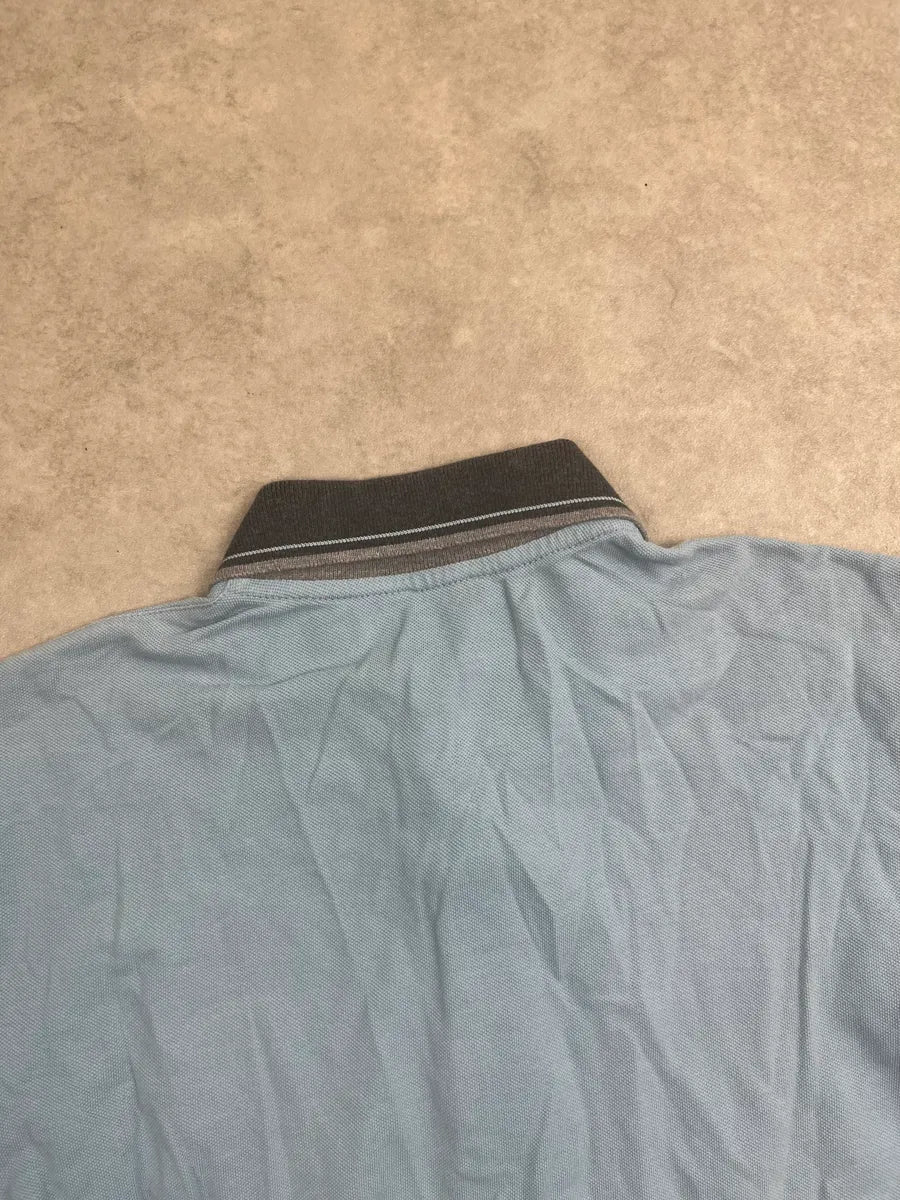 SS2007 Dolce & Gabbana Light Blue Logo Polo jvbkyCrN 5