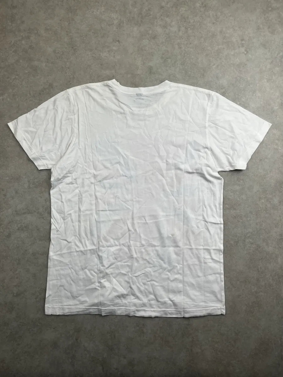 Marc Jacobs White Union Jack Logo T-Shirt fZjlibZD 3