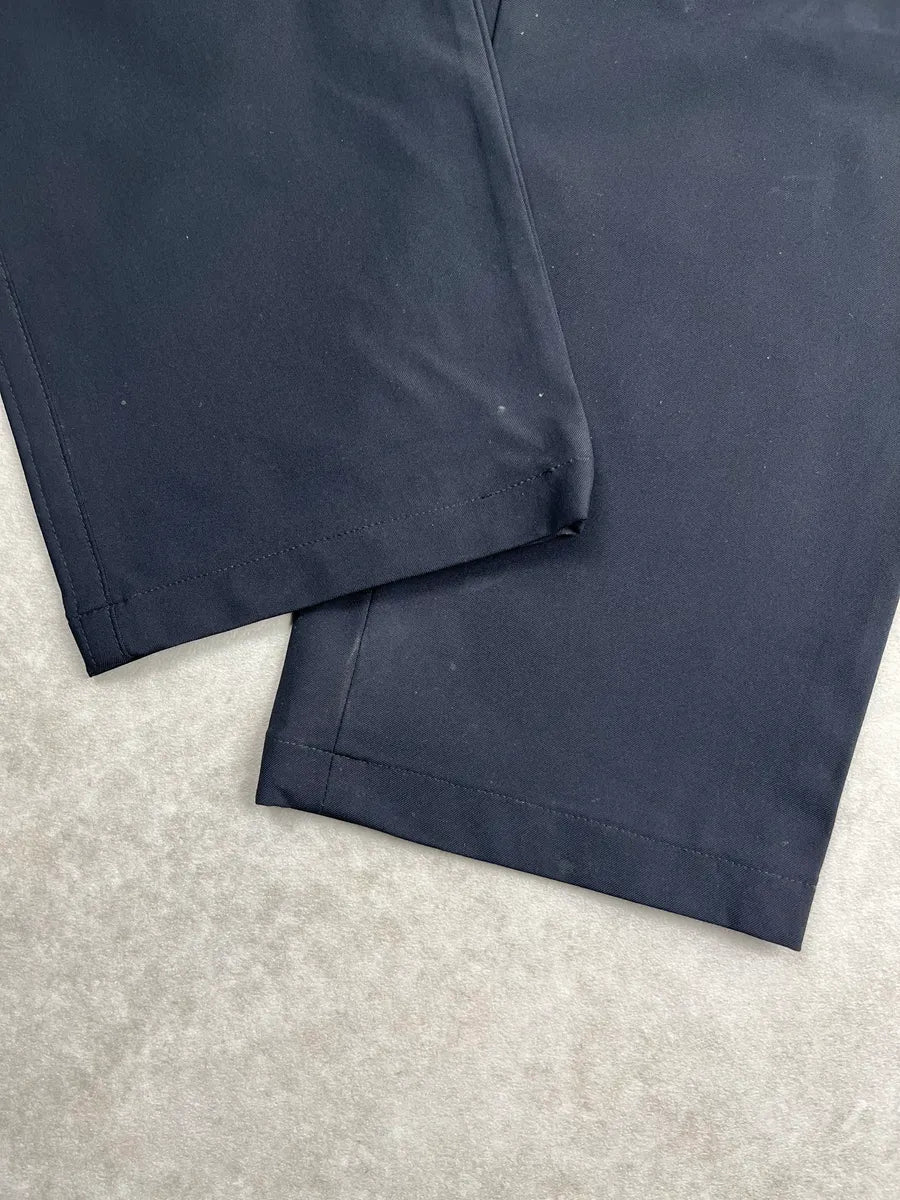 2000s Prada Dark Navy Nylon Technical Pants OqeSzHMS 6