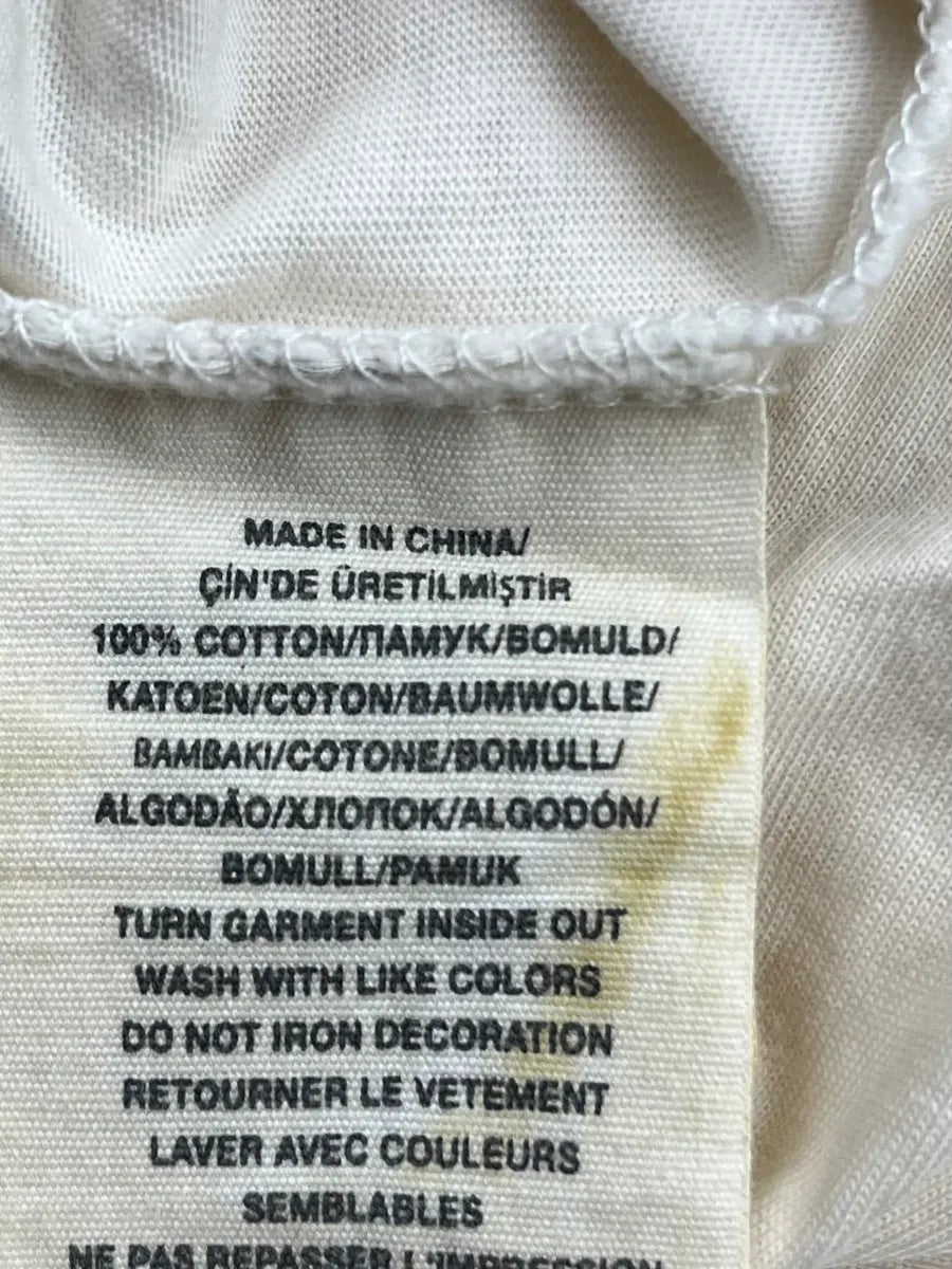 2010s Ralph Lauren Off-White American Flag Distressed T-Shirt qmyMtHlZ 10
