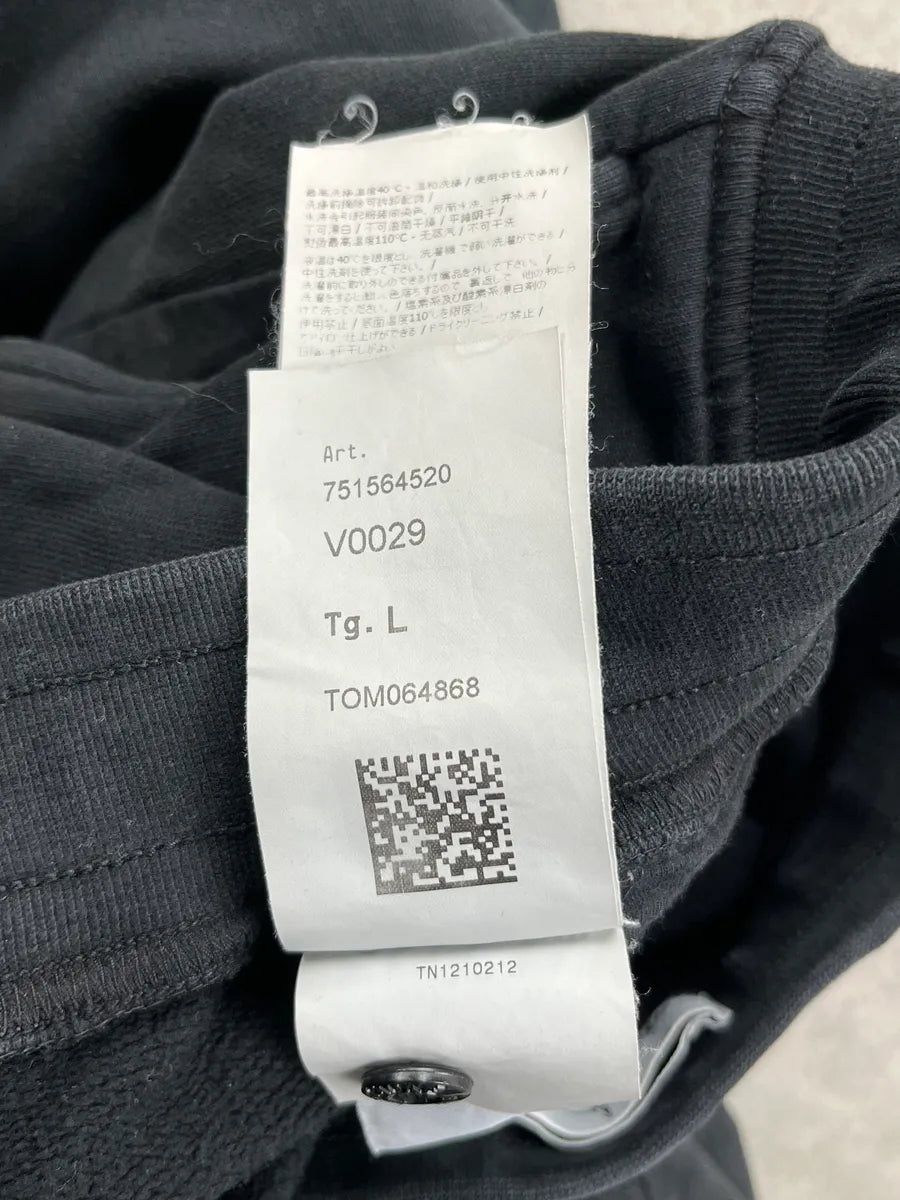 Stone Island Black Compass Patch Cargo Jogger Pants KUkesoZk 10