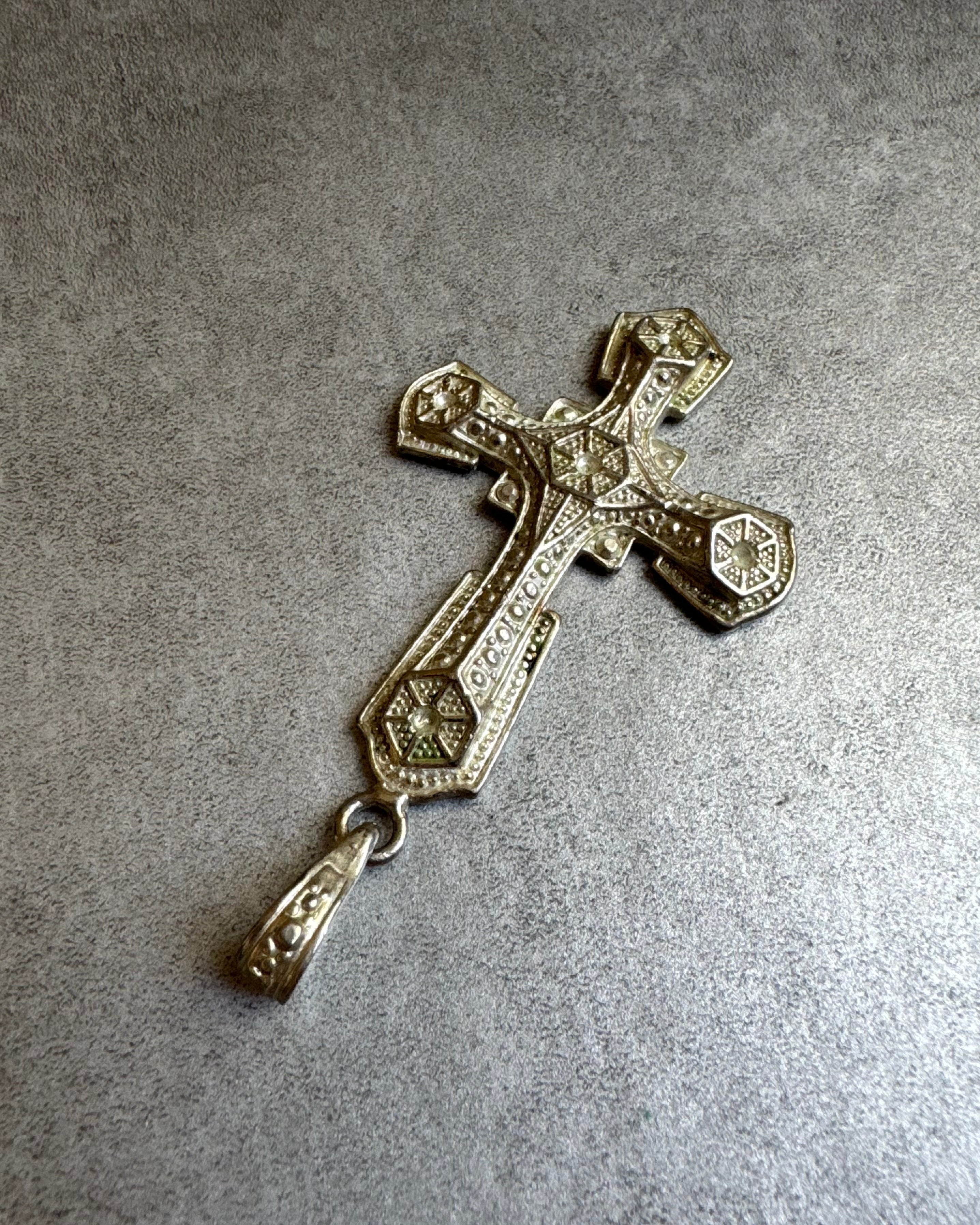 1970s Provocative Upside-down Cross Pendant (OS) - 3