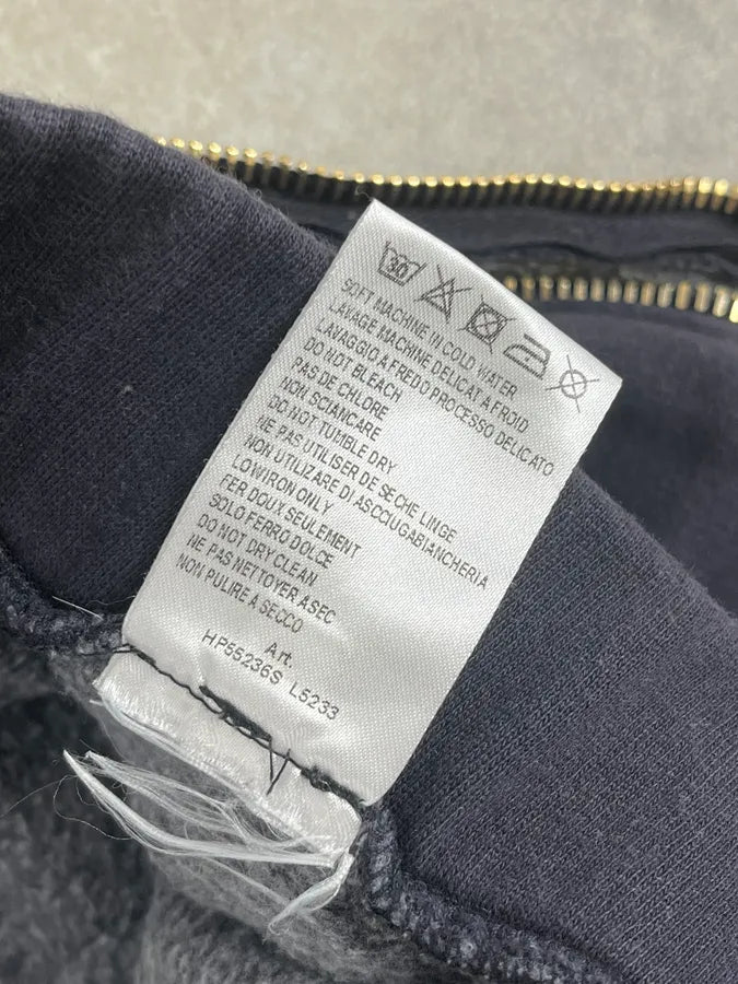 Pierre Balmain Asymmetrical Zip Navy Joggers nTvEHfu 11