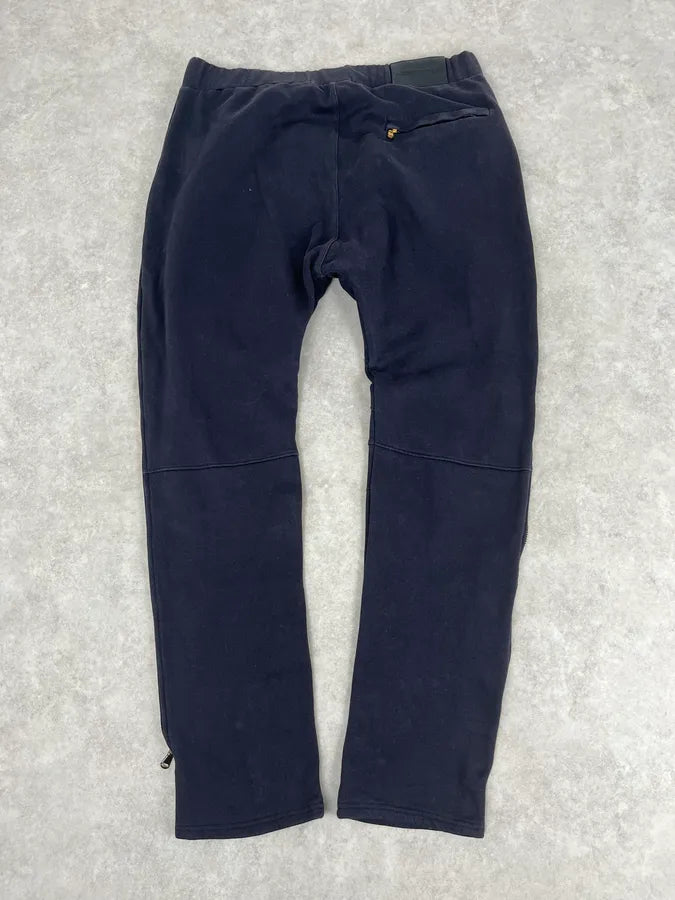 Pierre Balmain Asymmetrical Zip Navy Joggers nTvEHfu 7