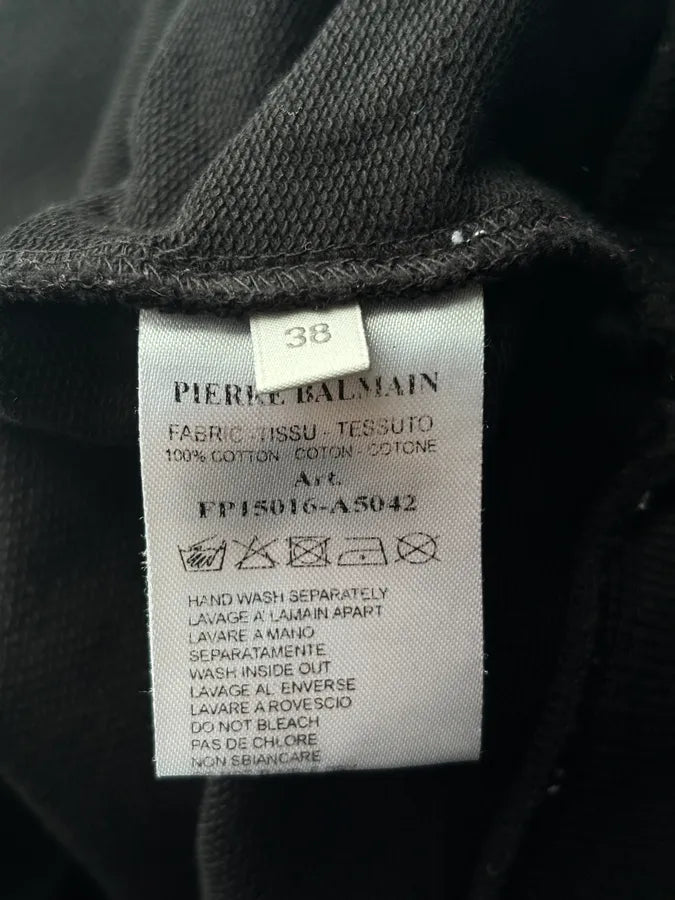 2010s Pierre Balmain Officer Cotton Sweater  KZGVSyA 7