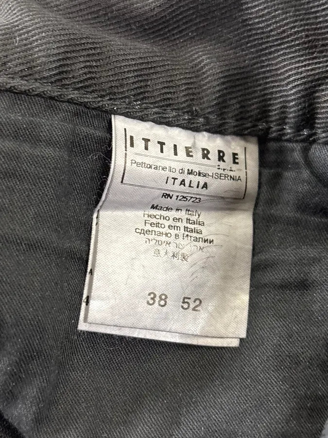 Pierre Balmain Leather Knee Panels Black Biker Jeans  FYmTwNK 11