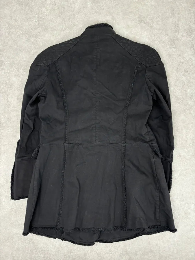Pierre Balmain Black Double-Breasted Officer Napoleon Jacket REZjpol 4