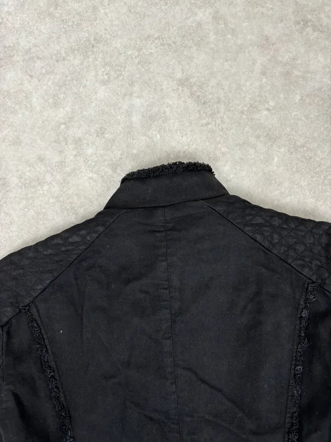 Pierre Balmain Black Double-Breasted Officer Napoleon Jacket REZjpol 5