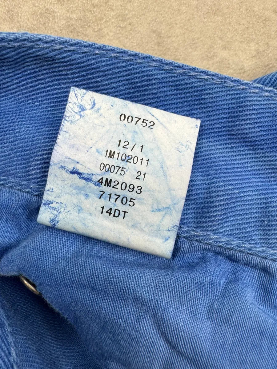 SS2012 Pierre Balmain Blue Electric Denim Jeans BAnDvrP 11