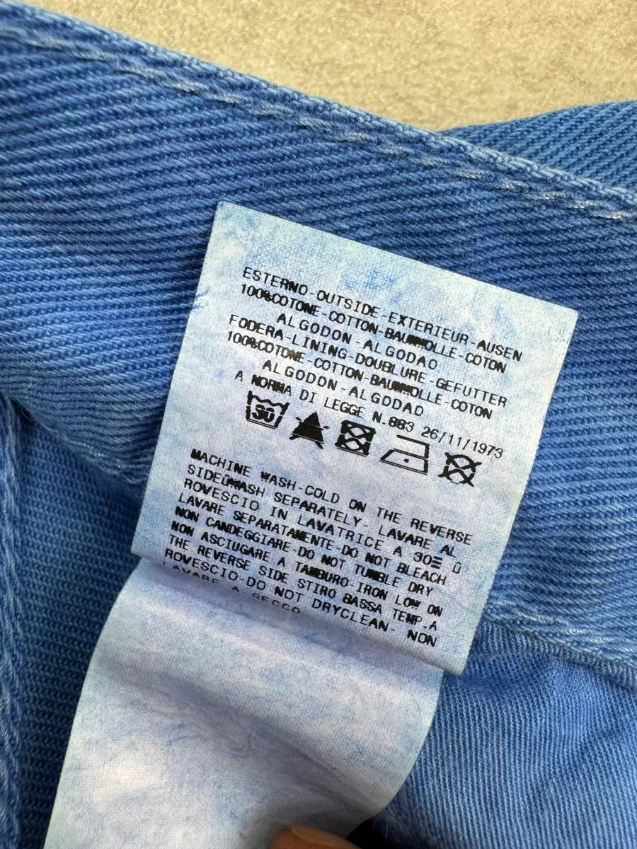 SS2012 Pierre Balmain Blue Electric Denim Jeans BAnDvrP 13