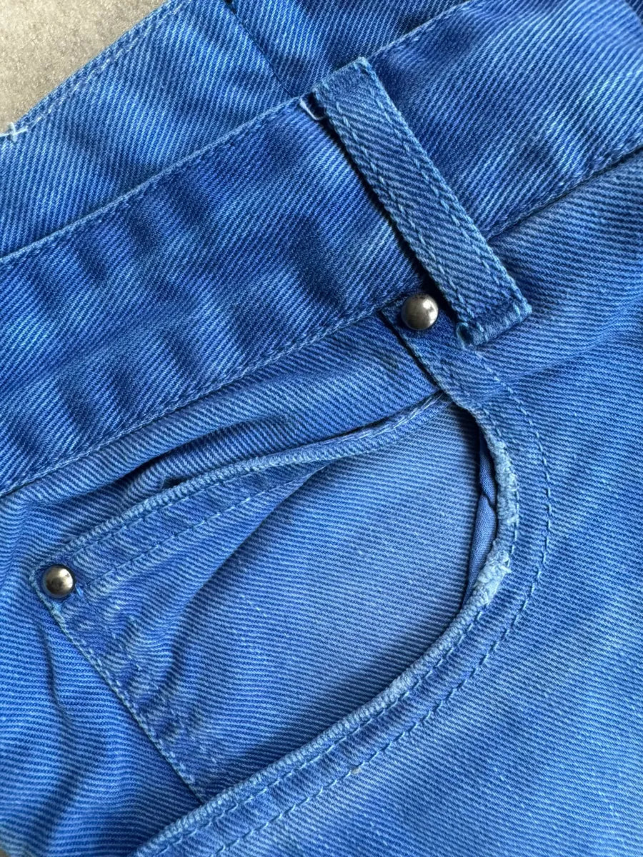 SS2012 Pierre Balmain Blue Electric Denim Jeans BAnDvrP 9