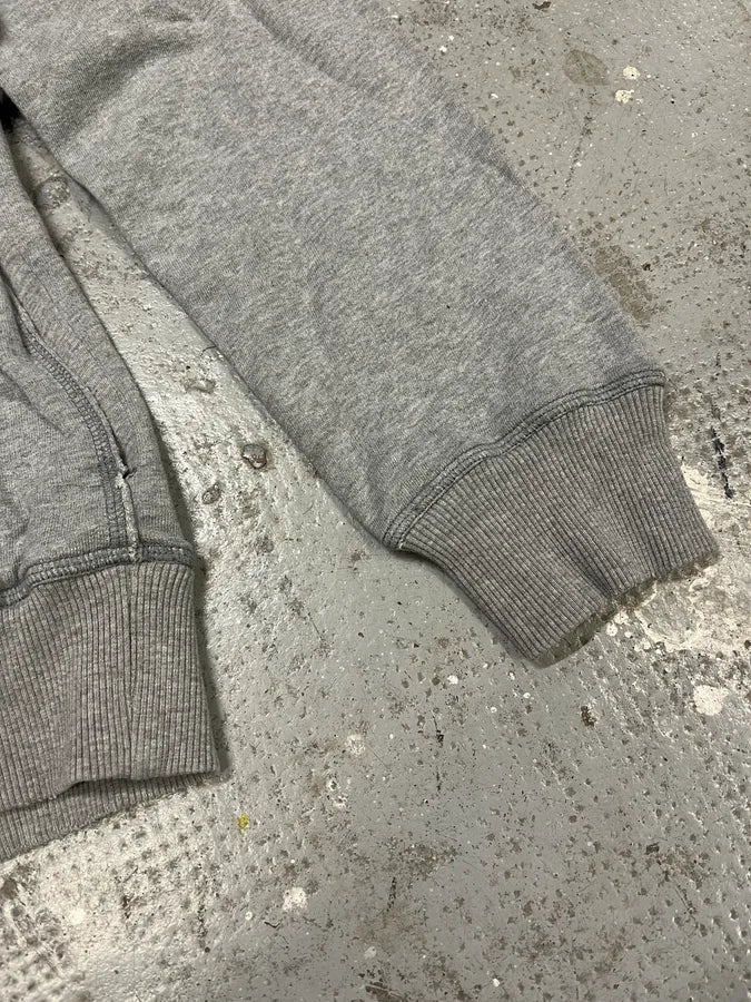 Pierre Balmain Grey Lined Relaxed Sweater (M/L) TUDPDfc 4