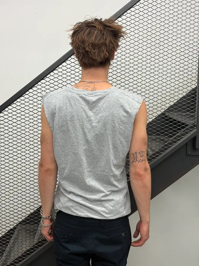 SS2013 Pierre Balmain Grey Moon Display Tank Top PKfvPkL 2