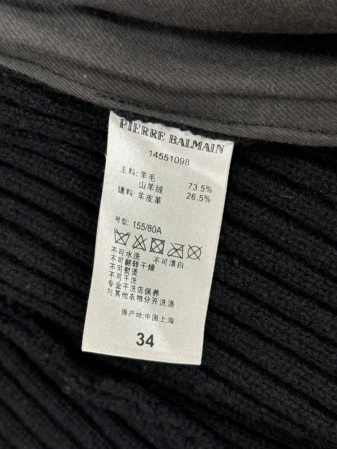 Pierre Balmain Napoleon Buttoned Wool Relaxed Sweater ERCfrTL 10