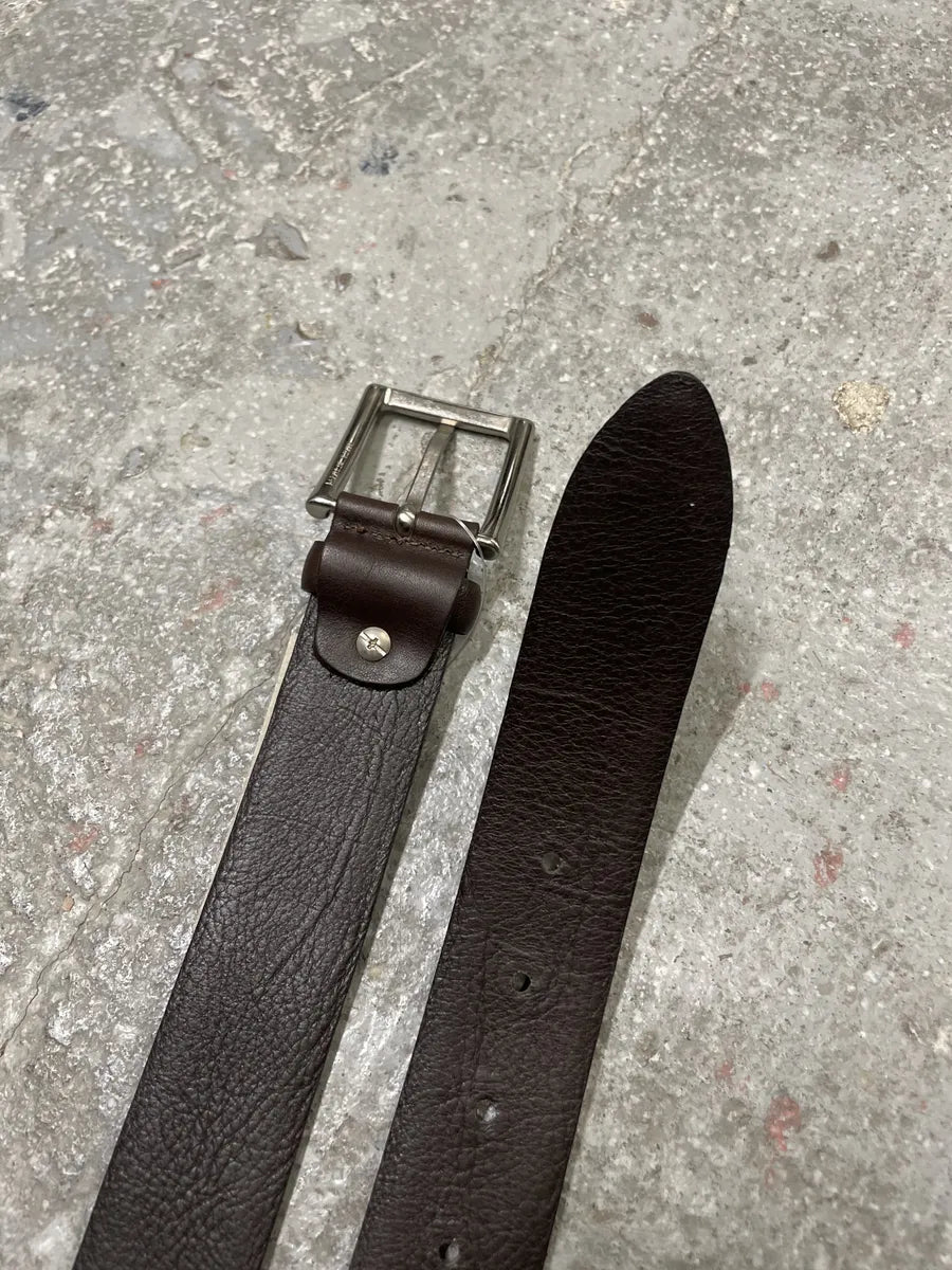Pierre Cardin Grey Snakeskin Effect Leather Belt (OS) 2