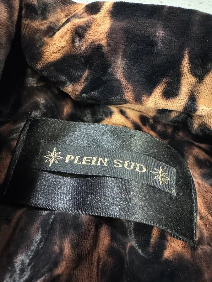 Plein Sud Acid Bleached Black Jacket ZcEUMnA 5