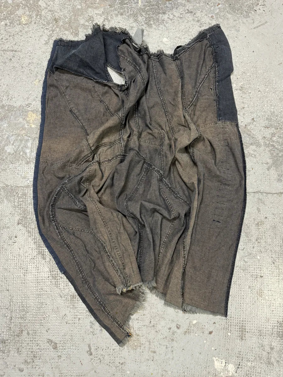 Plein Sud Asymmetrical Metal Hook Denim Dress YjDPOly 3