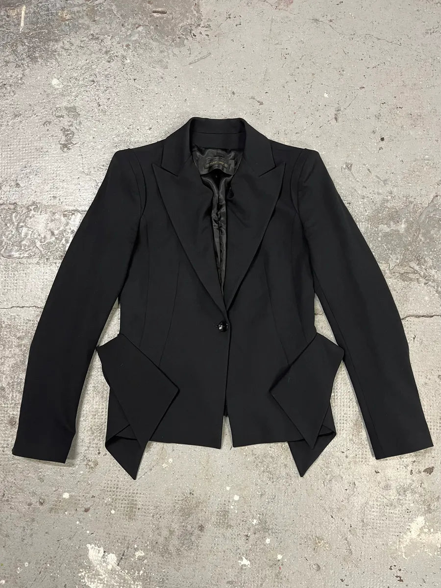 Plein Sud Black Contemporary Blazer DmtcKyA 0