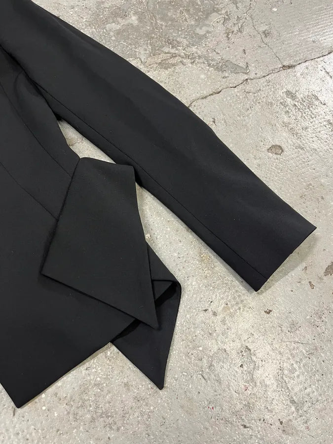 Plein Sud Black Contemporary Blazer DmtcKyA 4