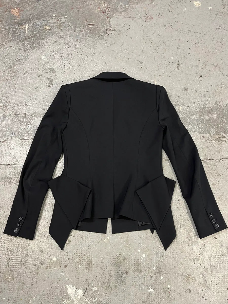 Plein Sud Black Contemporary Blazer DmtcKyA 7