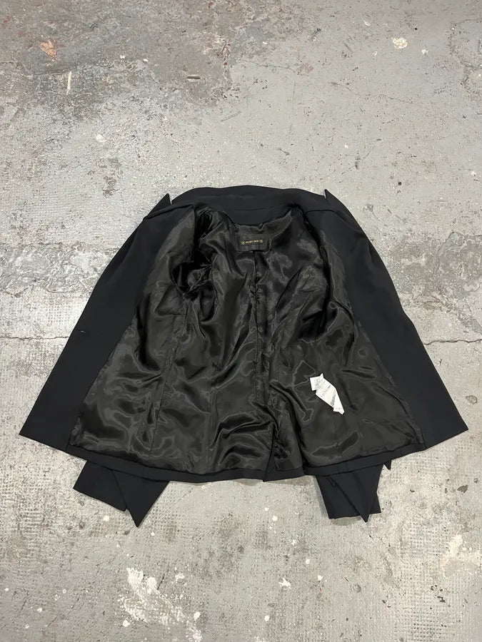 Plein Sud Black Contemporary Blazer DmtcKyA 9