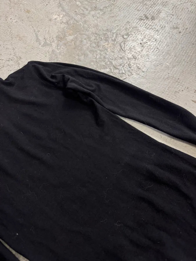 Plein Sud Black High Neck Midi Dress (S/M) 7