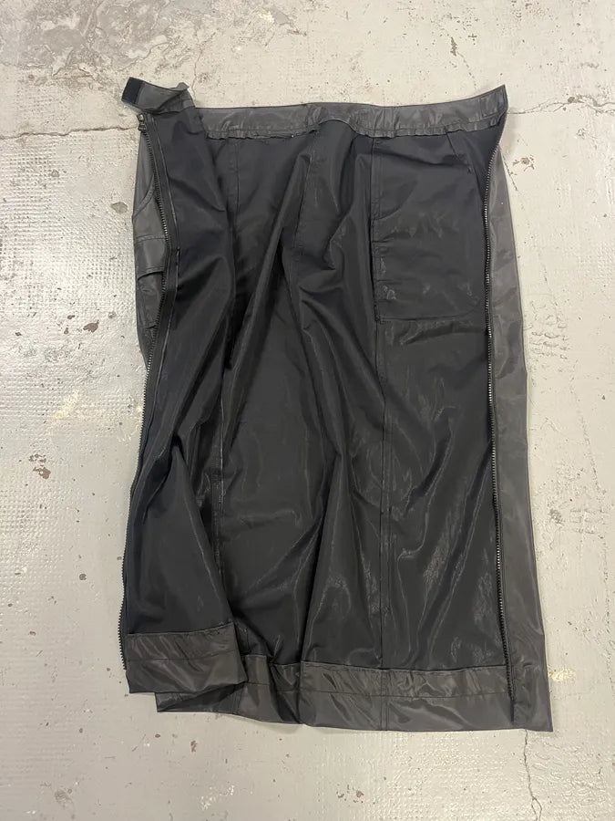 Plein Sud Black Nylon Cargo Multi-Pocket Maxi Skirt Tptymxo 9