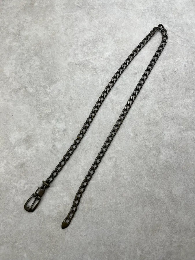 Plein Sud Bronze Metal Chain Belt hePJIpb 3