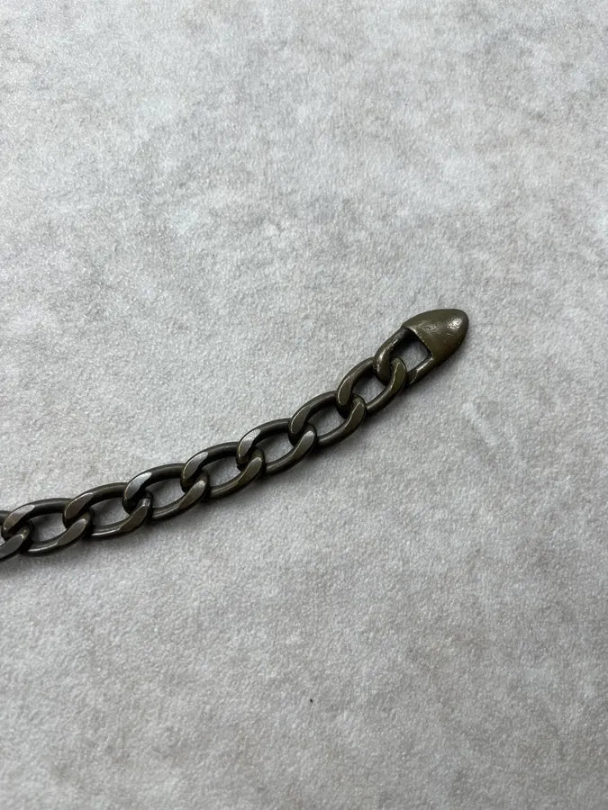 Plein Sud Bronze Metal Chain Belt hePJIpb 7