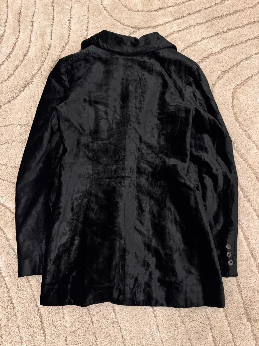 Plein Sud Evening Black Fur Coat LAWWgHG 1