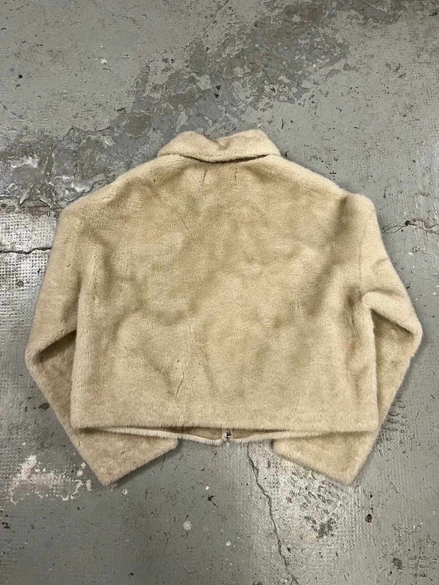 Plein Sud Faux Fur Beige Jacket KsDbJJi 5