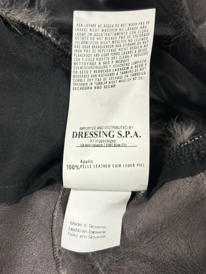 Plein Sud Grey Wool Fur-Lined Coat FxtTawq 11