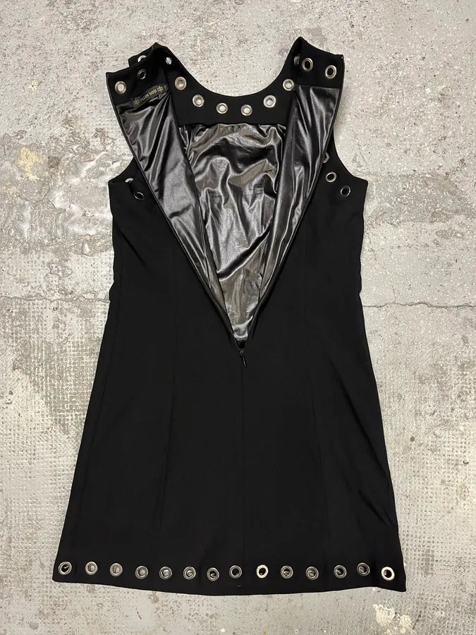Plein Sud Studded Black Dress (S) eNiuQHw 4