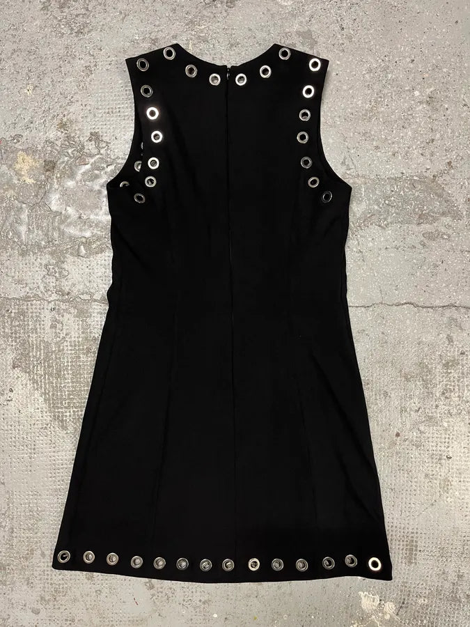Plein Sud Studded Black Dress (S) eNiuQHw 5
