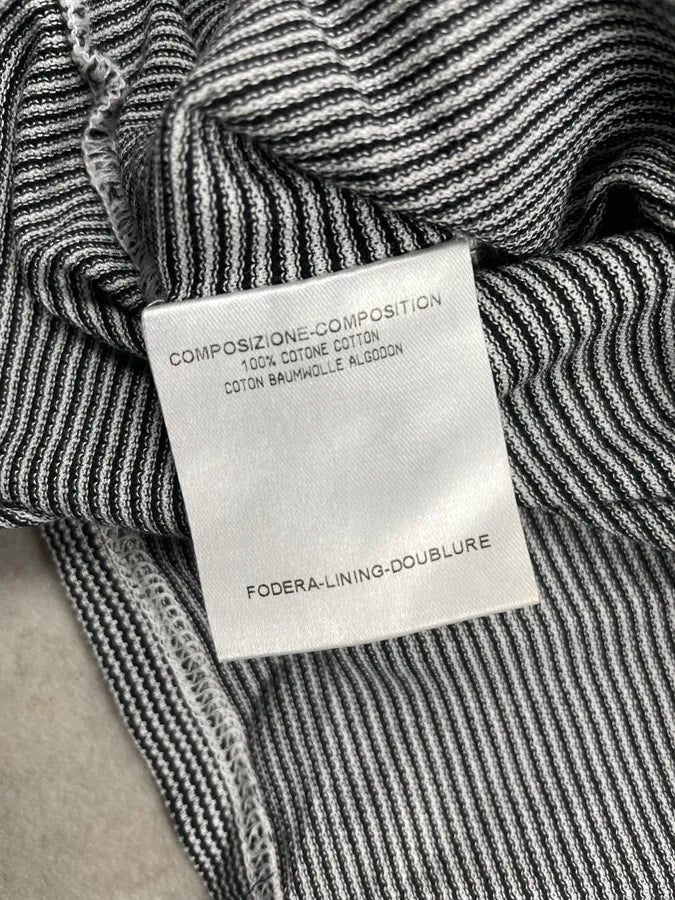 SS2008 Gucci White & Black Striped Polo by Frida Giannini KnlQpjk 7