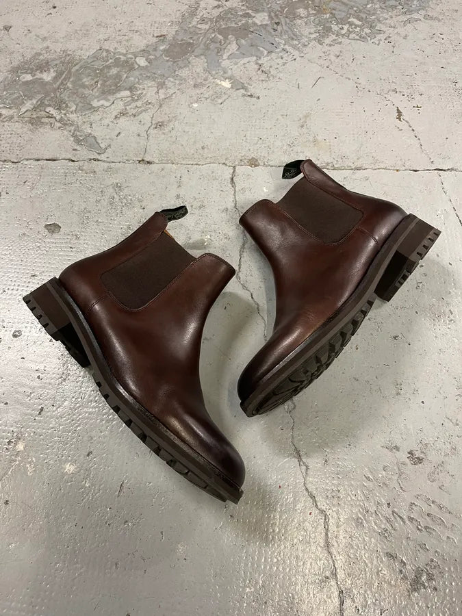 Polo Ralph Lauren Brown Minimalist Classy Leather Boots buxrTsc 1