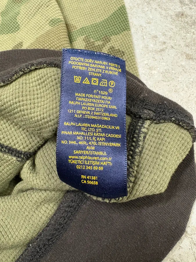 Polo Ralph Lauren Military Camo Termal Hooded Sweater IdTXREY 8