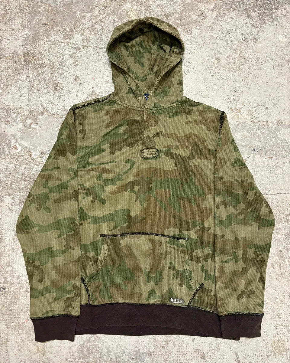Polo Ralph Lauren Military Camo Termal Hooded Sweater IdTXREY 0