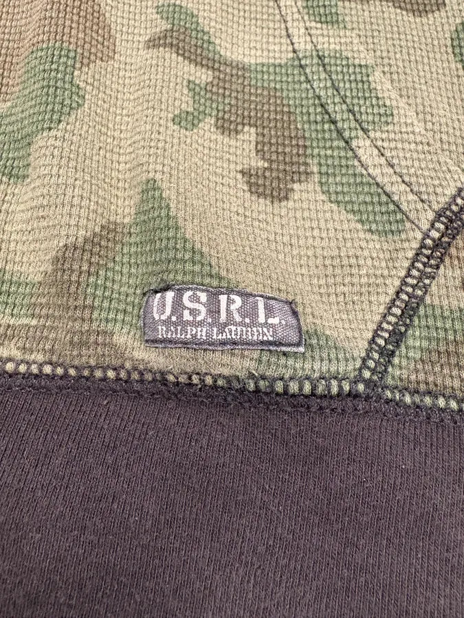 Polo Ralph Lauren Military Camo Termal Hooded Sweater IdTXREY 6