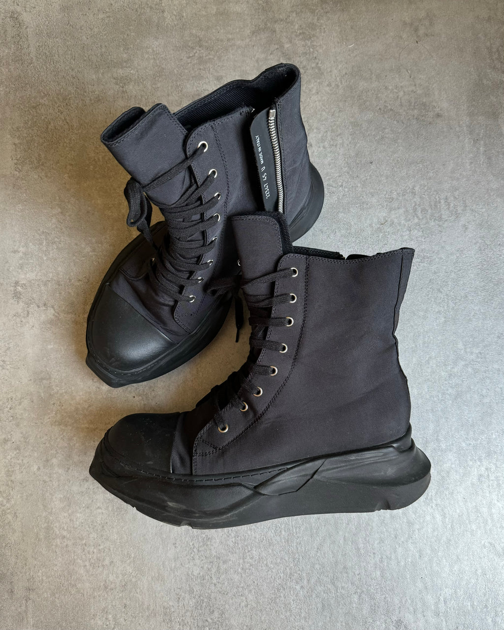 Rick Owens Abstract High Black DRKSHDW (45eu/us11) – Dolce Vita Hub Rick Owens Abstract High Black DRKSHDW (45eu/us11) – Dolce Vita Hub