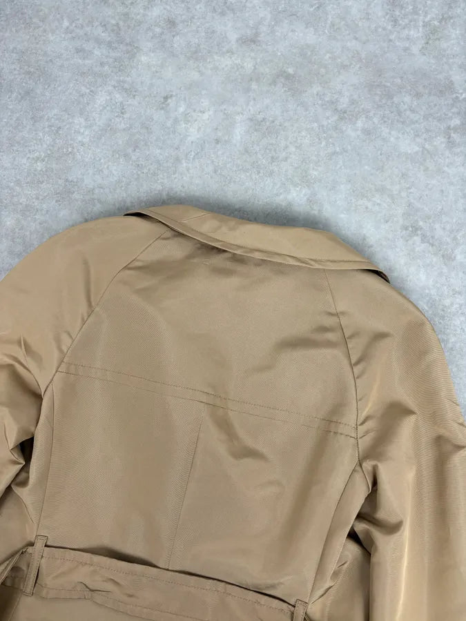 AW2007 Prada Belted Short Trench Coat gnYBRkj 5