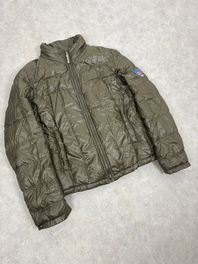 AW2003 Prada Active Green Sport Puffer Jacket kNjPQTj 3