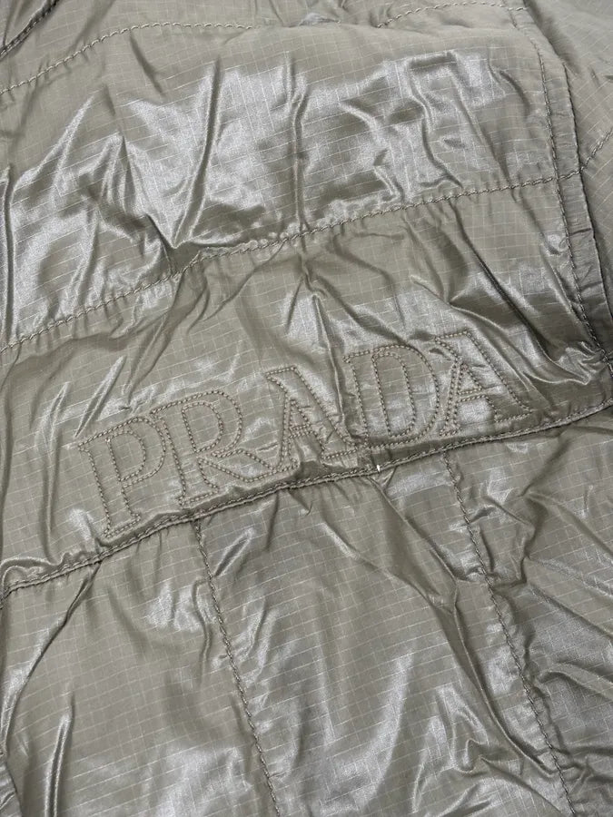 AW2003 Prada Active Green Sport Puffer Jacket kNjPQTj 10