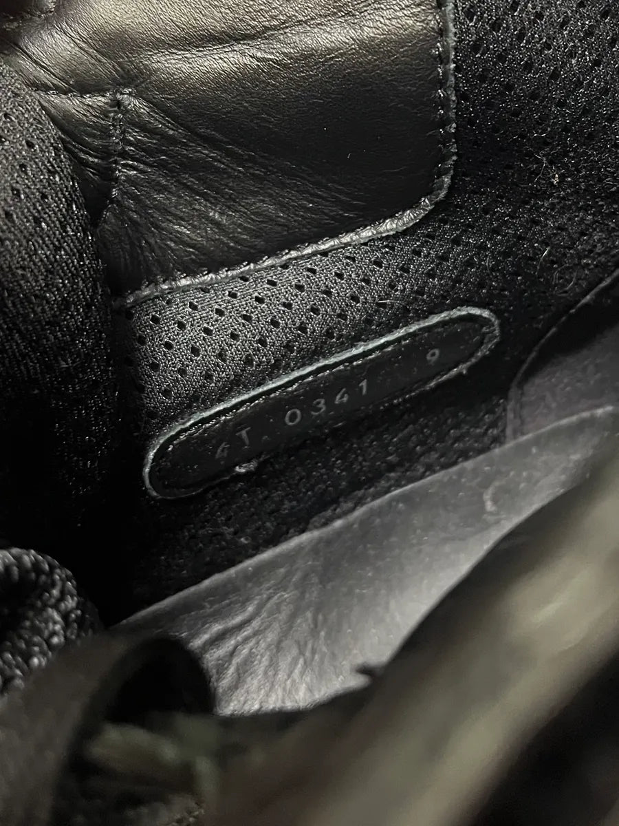 Prada America’s Cup Black Satin High Sneakers (43.5eu/us9.5) dlbarMa 10