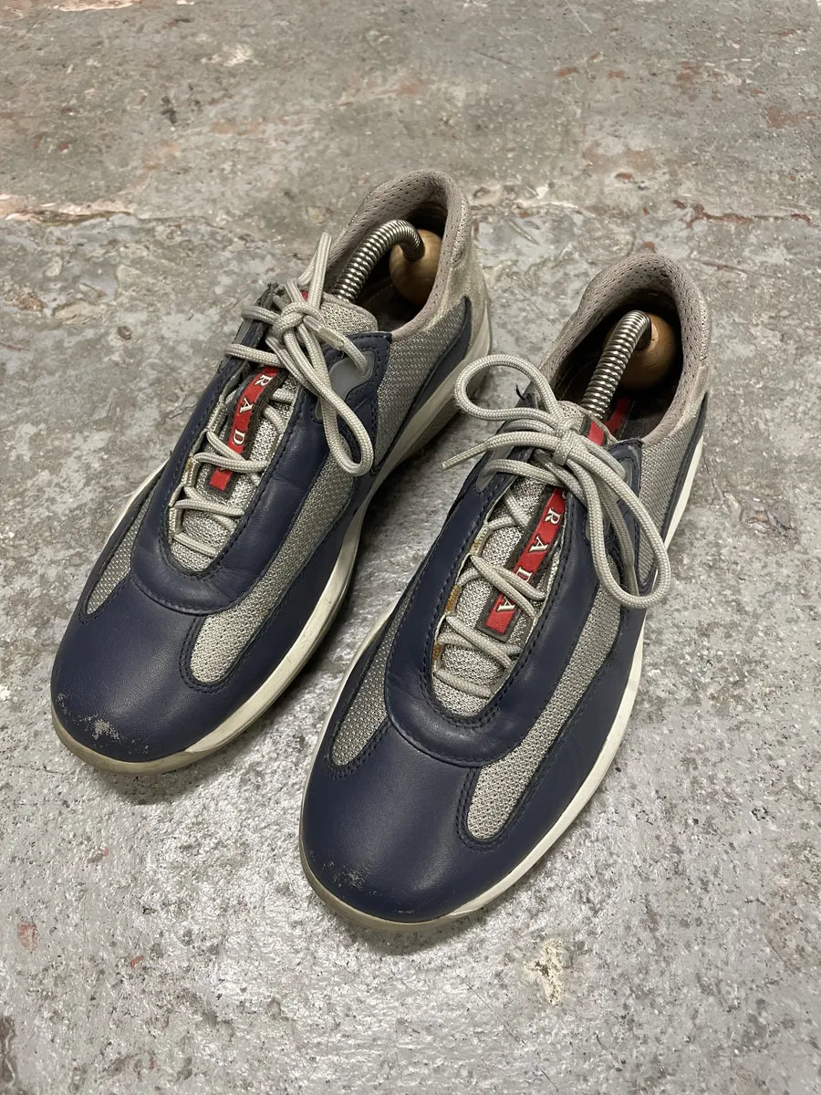 Prada Americas Cup Blue Nevada Shoes (37.5eu/us5) KZfXfjC 2